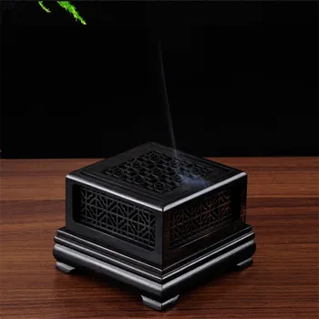 High Quality Wooden Incense Burner Wood Censer Carving Coil Incense Burner Hollow Incense Holder Buddhist Living Room Home Decor
High Quality Wooden Incense Burner Wood Censer Carving Coil Incense Burner Hollow Incense Holder Buddhist Living Room Home Decor
