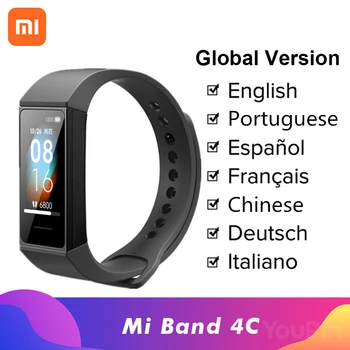 Global Version Xiaomi Redmi Band 4 C 4C Smart Wristband Fitness Tracker 1.08" Color Screen BT5.0 USB Charging Bracelet
Global Version Xiaomi Redmi Band 4 C 4C Smart Wristband Fitness Tracker 1.08" Color Screen BT5.0 USB Charging Bracelet