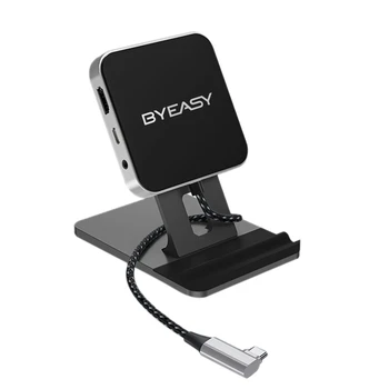 HOT-BYEASY UC-167 for iPad Pro USB C Hub Stand Dongle Adapter with 4K HDMI SD/Mini Card Reader USB 3.0 Headphone Jack
HOT-BYEASY UC-167 for iPad Pro USB C Hub Stand Dongle Adapter with 4K HDMI SD/Mini Card Reader USB 3.0 Headphone Jack