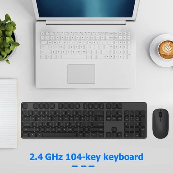 Xiaomi 2.4GHz Wireless Keyboard Mouse Set for Win 10 Laptop Desktop PC Laptop Desktop Professional Computer Mouses
Xiaomi 2.4GHz Wireless Keyboard Mouse Set for Win 10 Laptop Desktop PC Laptop Desktop Professional Computer Mouses