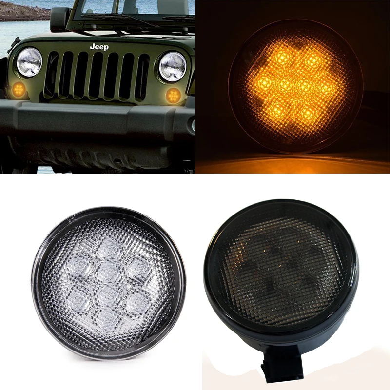 NIC-LIGHT Led Turning Light For Jeep Truck Trailer Amber Front LED Turn Signal Light Assembly For Jeep Wrangler JK
NIC-LIGHT Led Turning Light For Jeep Truck Trailer Amber Front LED Turn Signal Light Assembly For Jeep Wrangler JK