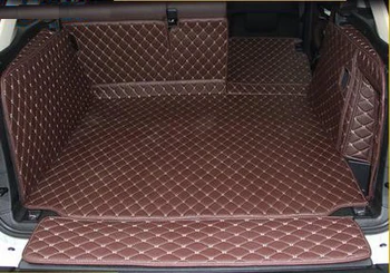 High Quality! Full Set Car Trunk Mats Fit For X5 F15 2017-2013 Waterproof Cargo Liner Boot Carpets For 
High Quality! Full Set Car Trunk Mats Fit For X5 F15 2017-2013 Waterproof Cargo Liner Boot Carpets For