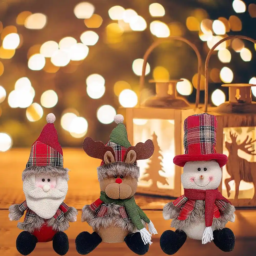 doll toys christmas tree hanging ornament decoration for home