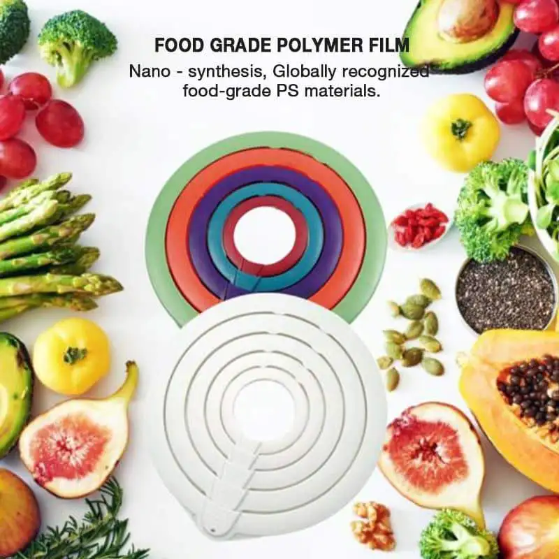 Vacuum Preservation Cover Kitchen Universal Accessories Reusable Food Wrap Bowl Pot Cover Stretch Lids Cooking Cookware Tools
Vacuum Preservation Cover Kitchen Universal Accessories Reusable Food Wrap Bowl Pot Cover Stretch Lids Cooking Cookware Tools