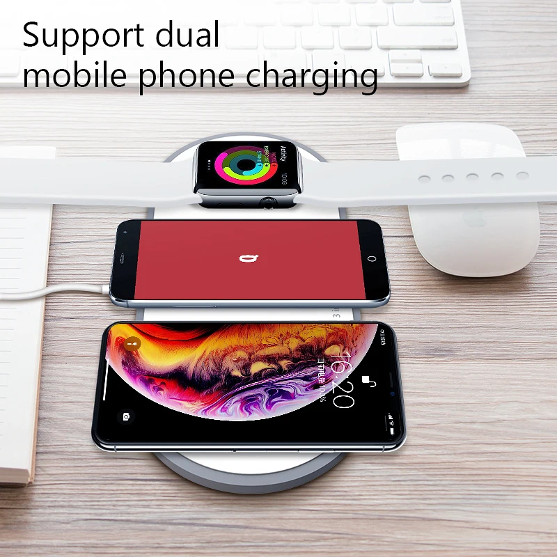 3 in 1 Wireless Charger Fast Charging Pad