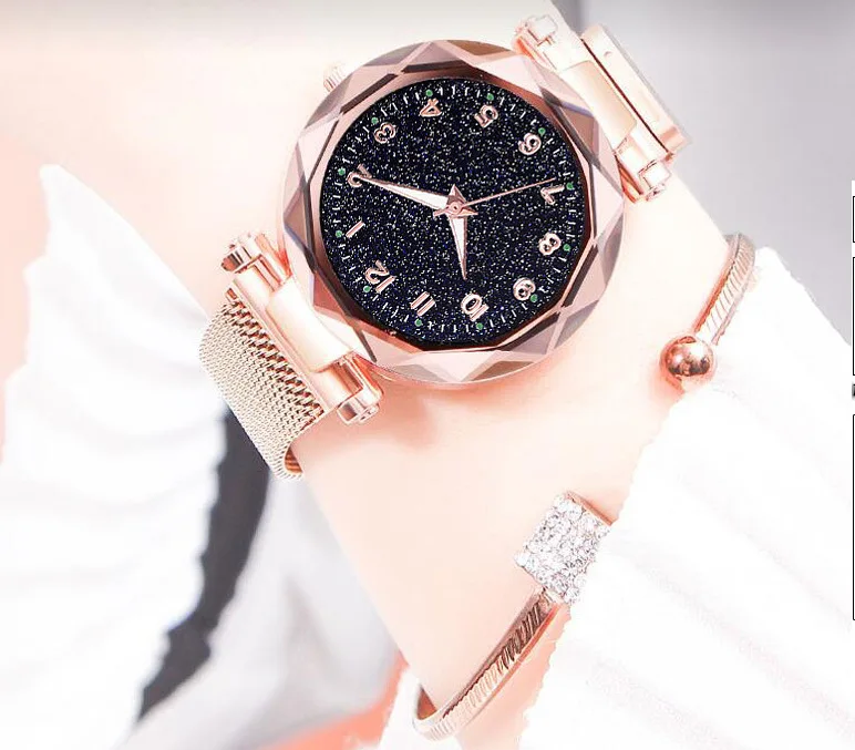 2019 Latest Design Quartz Ladies Watch Fashion Magnetic Strap Men And Women Suitable For Watch Magnets With Luminous Quartz Watc
2019 Latest Design Quartz Ladies Watch Fashion Magnetic Strap Men And Women Suitable For Watch Magnets With Luminous Quartz Watc