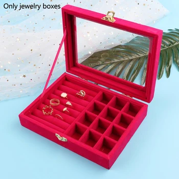 Storage Square Multifunctional Durable Jewelry Case Open Window Anti-lost Practical Earrings Display Single Button Pendant Gifts
Storage Square Multifunctional Durable Jewelry Case Open Window Anti-lost Practical Earrings Display Single Button Pendant Gifts