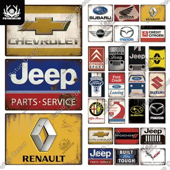 Putuo Decor Car Brand Vintage Tin Sign Metal Sign Decorative Plaque for Garage Gas Station Living Room Home Wall Decor
Putuo Decor Car Brand Vintage Tin Sign Metal Sign Decorative Plaque for Garage Gas Station Living Room Home Wall Decor
