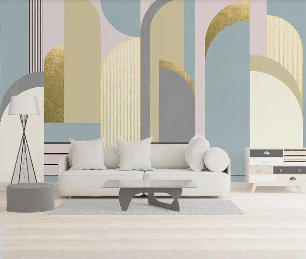 Custom photo mural wallpaper 3d modern minimalist golden geometric art stitching pattern light luxury background wall
Custom photo mural wallpaper 3d modern minimalist golden geometric art stitching pattern light luxury background wall