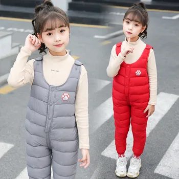 OLEKID 2020 Autumn Winter Baby Girl Overalls Thick Warm Down Cotton Girls Jumpsuit 1-5 Years Kids Boys Waterproof Pants
OLEKID 2020 Autumn Winter Baby Girl Overalls Thick Warm Down Cotton Girls Jumpsuit 1-5 Years Kids Boys Waterproof Pants