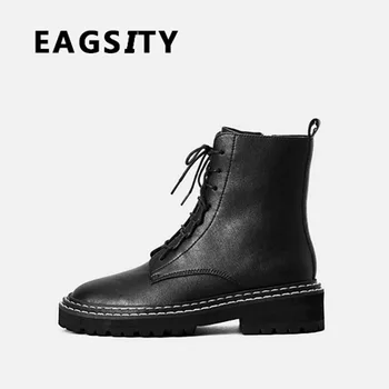 EAGSITY Women Chelsea motorcycle boots block heels platform lace up round toe zip fashion work winter snow Ankle boots
EAGSITY Women Chelsea motorcycle boots block heels platform lace up round toe zip fashion work winter snow Ankle boots