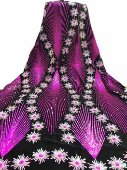 New Fashion African Velvet Lace Fabric 2019 High Quality Lace With Sequin French Lace Fabric For Nigerian Wedding Party Dress 
New Fashion African Velvet Lace Fabric 2019 High Quality Lace With Sequin French Lace Fabric For Nigerian Wedding Party Dress