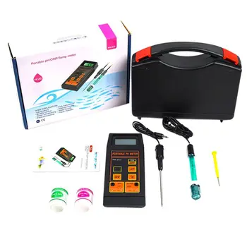 3in1 pH ORP Temperature Water Quality Tester with pH & ORP Electrodes Temp Probe
3in1 pH ORP Temperature Water Quality Tester with pH & ORP Electrodes Temp Probe