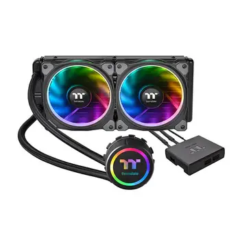 Thermaltake Floe Riing RGB 240 all-in-one water-cooled CPU cooler (multi-platform / RGB cold head / software / PLUS RGB fan /) 
Thermaltake Floe Riing RGB 240 all-in-one water-cooled CPU cooler (multi-platform / RGB cold head / software / PLUS RGB fan /)
