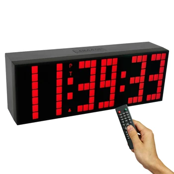 Programmable LED Interval Timer Digital Clock Big Stopwatch Home Gym Fitness Clock Desk Decor
Programmable LED Interval Timer Digital Clock Big Stopwatch Home Gym Fitness Clock Desk Decor