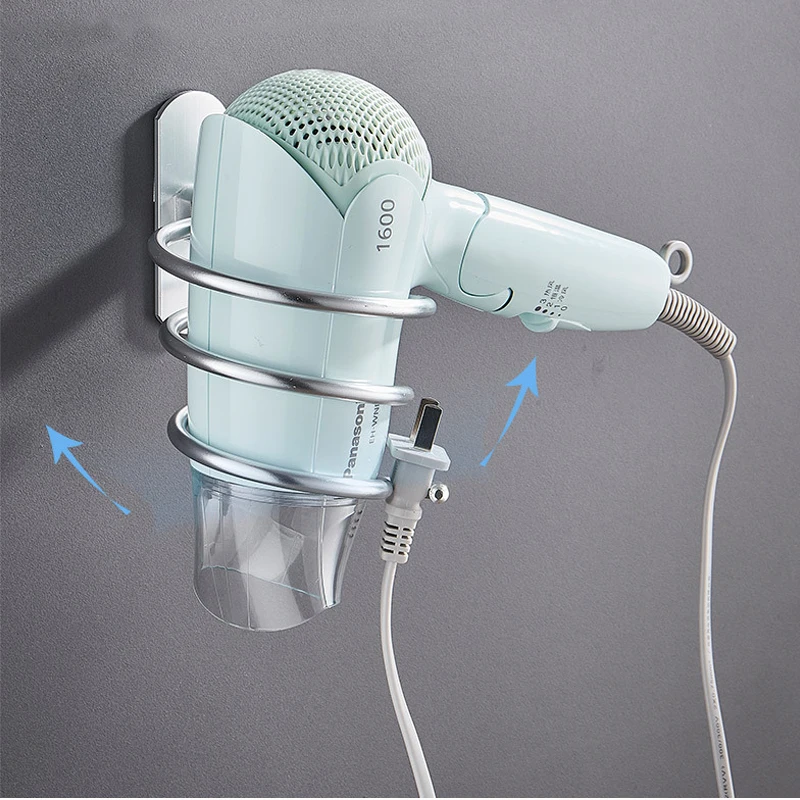 bathroom accessory hair dryer holder stainless steel hair dryer rack001-04