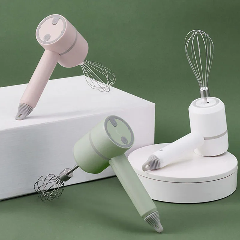 Electric Food Mixer Wireless 3 Speed Egg Beater Cream blender Portable Egg Whisk Food Cake Baking Dough Mixer
Electric Food Mixer Wireless 3 Speed Egg Beater Cream blender Portable Egg Whisk Food Cake Baking Dough Mixer