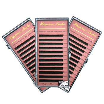 3 Trays/Lot Eyelash Extension Silk Mink Lashes Natural Long Deep Matt Super Soft Easy to Use No-stick HPNESS
3 Trays/Lot Eyelash Extension Silk Mink Lashes Natural Long Deep Matt Super Soft Easy to Use No-stick HPNESS