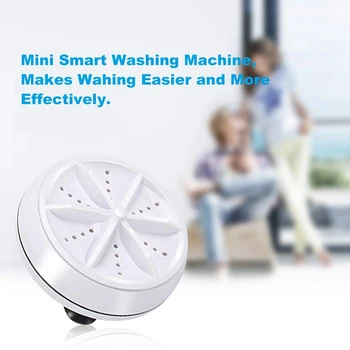 Mini Washing Machine 3 in 1 Portable Personal Travelling Rotating Ultrasonic Turbine Washing Adjustable with USB Cable Convenien
Mini Washing Machine 3 in 1 Portable Personal Travelling Rotating Ultrasonic Turbine Washing Adjustable with USB Cable Convenien