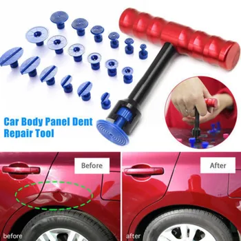 Slide Hammer Dent Puller Kit Car Paintless Dent Repair Hail Removal Kit PDR Tool with 18 Pulling Tabs for Auto Body Repair Tool
Slide Hammer Dent Puller Kit Car Paintless Dent Repair Hail Removal Kit PDR Tool with 18 Pulling Tabs for Auto Body Repair Tool