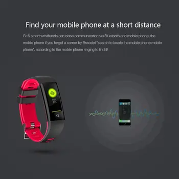 Fitness Smart Watch G16 Heart Rate Monitor Tracker Smart Color Screen Sport IP67 Waterproof Bracelet Men And Women Smart Watches
Fitness Smart Watch G16 Heart Rate Monitor Tracker Smart Color Screen Sport IP67 Waterproof Bracelet Men And Women Smart Watches