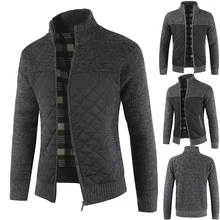 2021 Amazon Foreign Trade Autumn And Winter New Men's Plus Velvet Thick Knitted Sweater Color Matching Cardigan Knitted Jacket
2021 Amazon Foreign Trade Autumn And Winter New Men's Plus Velvet Thick Knitted Sweater Color Matching Cardigan Knitted Jacket