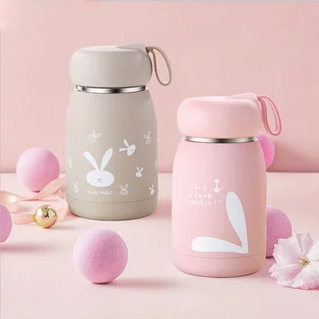 Stainless Steel Insulated Cup Portable Cup Children Cup Female Student Cup Cute Simple Kettle Water Thermos Bottle Bullet Cup
Stainless Steel Insulated Cup Portable Cup Children Cup Female Student Cup Cute Simple Kettle Water Thermos Bottle Bullet Cup
