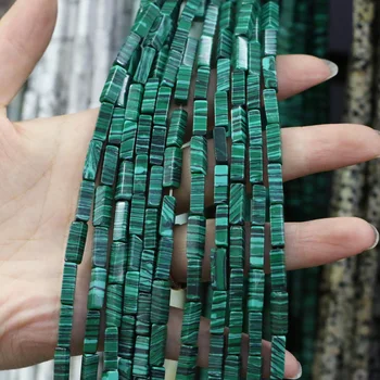 Natural Stone Rectangular Scattered bead agates Malachite string Beads for Jewelry Making DIY Necklace Bracelet 4x13mm
Natural Stone Rectangular Scattered bead agates Malachite string Beads for Jewelry Making DIY Necklace Bracelet 4x13mm