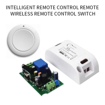 433 MHz Smart Home Wireless Light Switch RF Remote Control AC 110V 220V Receiver Push Button Ceiling Lamp Switch
433 MHz Smart Home Wireless Light Switch RF Remote Control AC 110V 220V Receiver Push Button Ceiling Lamp Switch