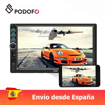 Podofo 7'' 2 din Car radio 1024P Ful HD IOS/Android mirror link Android two-way connection Multifunction Bluetooth 4.0
Podofo 7'' 2 din Car radio 1024P Ful HD IOS/Android mirror link Android two-way connection Multifunction Bluetooth 4.0
