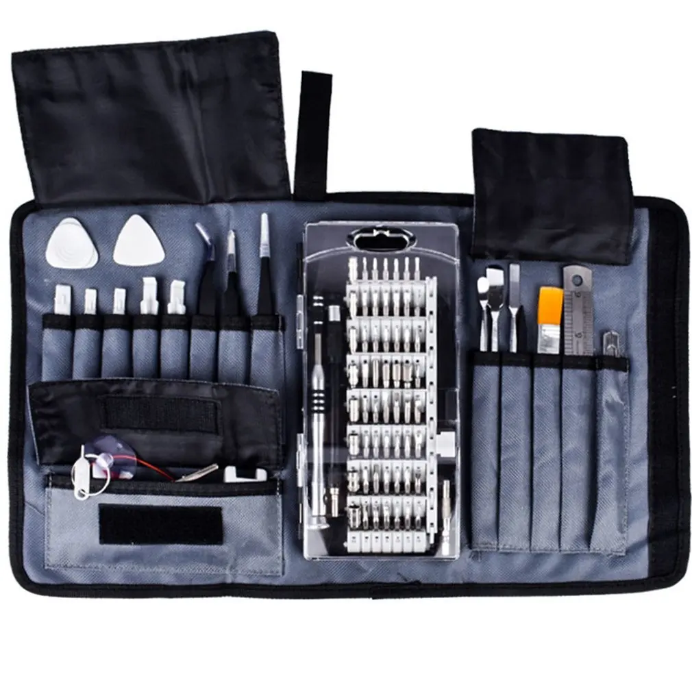 Multi-purpose 60 in 1 Screwdriver Set for Mobile Phone Repair Disassemble Part Replacement Tools Suit
Multi-purpose 60 in 1 Screwdriver Set for Mobile Phone Repair Disassemble Part Replacement Tools Suit