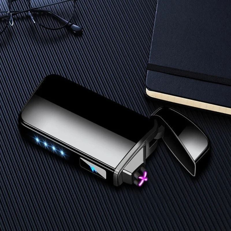 Fingerprint induction Charging Touch Sensing Switch Double-sided Windproof Flameless Electronic Cigarette No gas Electric
Fingerprint induction Charging Touch Sensing Switch Double-sided Windproof Flameless Electronic Cigarette No gas Electric