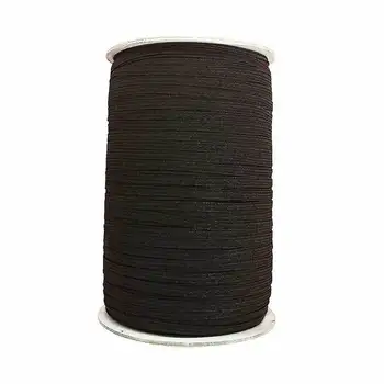 1/4 Inch Earloop Cord DIY Elastic Cord Heavy Stretch String Braided Elastic Band Elastic Rope Sewing Elastic 50 Yards (Black)
1/4 Inch Earloop Cord DIY Elastic Cord Heavy Stretch String Braided Elastic Band Elastic Rope Sewing Elastic 50 Yards (Black)