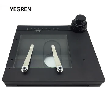 X-Y Measuring Stage with Clips Specimen Holder Scale for Stereo Video Digital Dissecting Inspection Microscope Accessories
X-Y Measuring Stage with Clips Specimen Holder Scale for Stereo Video Digital Dissecting Inspection Microscope Accessories