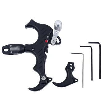 3/4 Fingers Thumb Caliper Bow Release Aid Archery Compound Bow Shooting Tool 360 Rotating Trigger Grip Bow Release
3/4 Fingers Thumb Caliper Bow Release Aid Archery Compound Bow Shooting Tool 360 Rotating Trigger Grip Bow Release