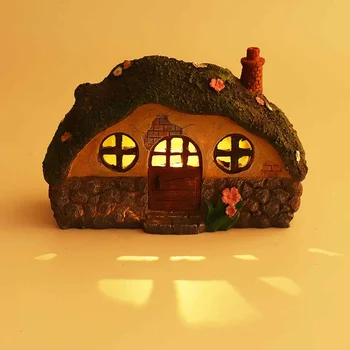 New 1.2V 0.06W LED Outdoor Solar Small House Garden Courtyard Decorations Walkway Light Lamp Figurines Miniatures Outdoor Lighti
New 1.2V 0.06W LED Outdoor Solar Small House Garden Courtyard Decorations Walkway Light Lamp Figurines Miniatures Outdoor Lighti
