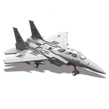 Building Blocks Helicopter F-15 Eagle Fighter Model Military Series Educational Toys for Children Gift Suitable for 6-year Boys
Building Blocks Helicopter F-15 Eagle Fighter Model Military Series Educational Toys for Children Gift Suitable for 6-year Boys