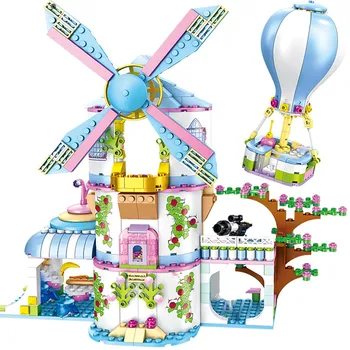 620pcs Building Blocks Toys Friends Windmill Dream House Bricks Figure fpr Girl Balloon City Princess Compatible Lepining Toys
620pcs Building Blocks Toys Friends Windmill Dream House Bricks Figure fpr Girl Balloon City Princess Compatible Lepining Toys