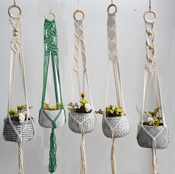 New arrival 100% handmade macrame plant hanger pot hanger indoor plant hanger garden plant hanger
New arrival 100% handmade macrame plant hanger pot hanger indoor plant hanger garden plant hanger