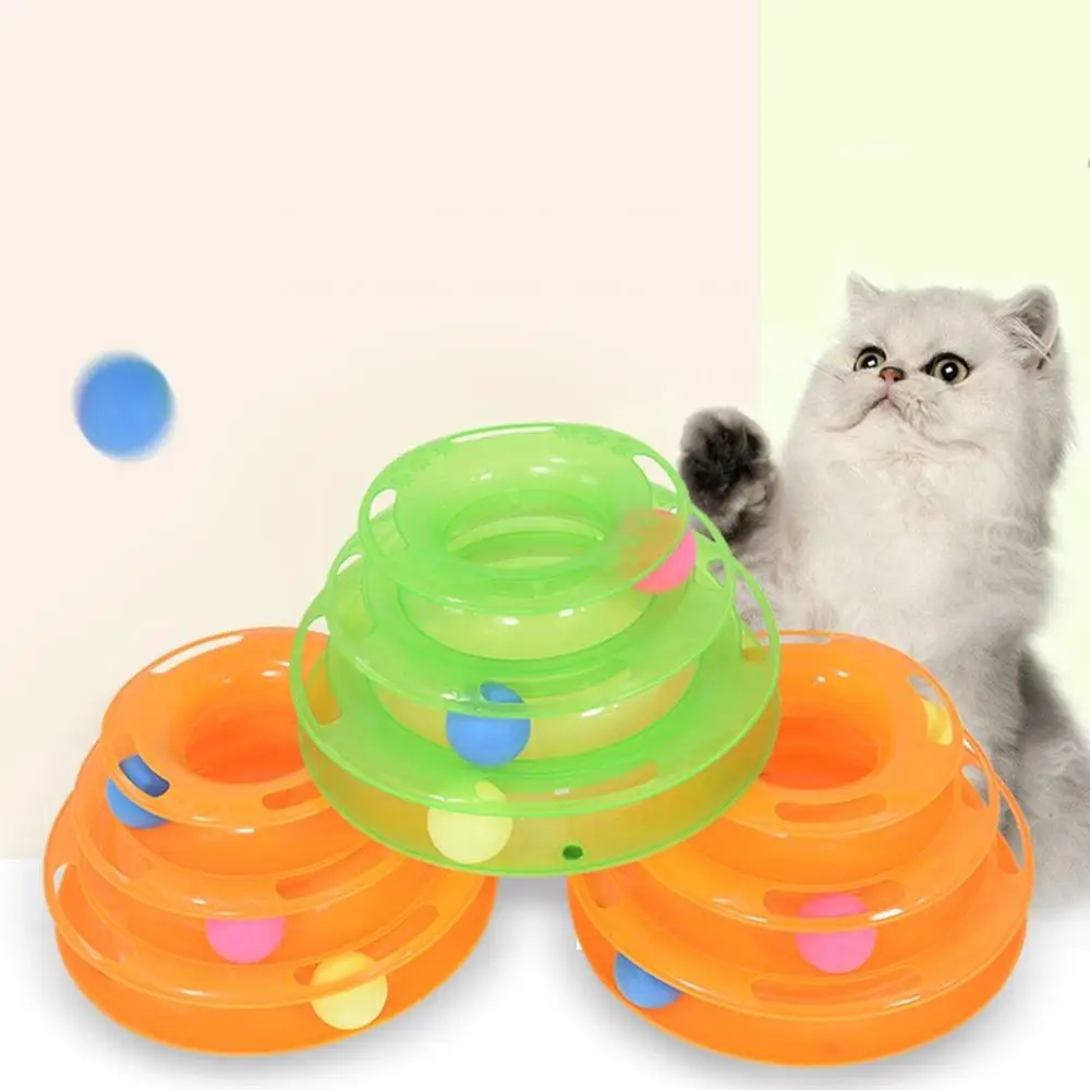 Bright Color 3 Layers Cats Interactive Cat Training Toy Games For Cats Mouse Goods Plate Turntable Cat Supplies
Bright Color 3 Layers Cats Interactive Cat Training Toy Games For Cats Mouse Goods Plate Turntable Cat Supplies