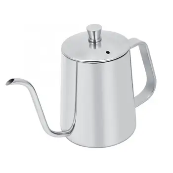 550ml Stainless Steel Long Gooseneck Coffee Pot Kettle with Lid Coffee Pitcher Barista Craft Coffee Latte Milk Frothing Jug
550ml Stainless Steel Long Gooseneck Coffee Pot Kettle with Lid Coffee Pitcher Barista Craft Coffee Latte Milk Frothing Jug