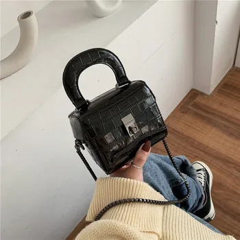 Luxury Female Messenger Bags Mini Stone Pattern PU Leather Crossbody Bags for Women New Designer Chain Ladies' Shoulder Bags Sac
Luxury Female Messenger Bags Mini Stone Pattern PU Leather Crossbody Bags for Women New Designer Chain Ladies' Shoulder Bags Sac