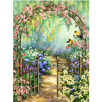 Romantic Garden Cross Stitch Home Decor Full Round Drill Birds Diamond Picture Gift Handmade Embroidery Painting Wall Sticker
Romantic Garden Cross Stitch Home Decor Full Round Drill Birds Diamond Picture Gift Handmade Embroidery Painting Wall Sticker