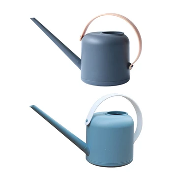 2 pcs 1800Ml Practical Long Mouth Water Cans Home Plant Pot Bottle Watering Device-Grey & Blue
2 pcs 1800Ml Practical Long Mouth Water Cans Home Plant Pot Bottle Watering Device-Grey & Blue