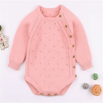 2019 Newborn Baby Girl Boy Autumn Winter Clothes Knitted Romper long sleeve cotton Jumpsuit Pink Gray Set
2019 Newborn Baby Girl Boy Autumn Winter Clothes Knitted Romper long sleeve cotton Jumpsuit Pink Gray Set