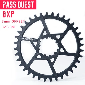 PASS QUEST SRAM gx xx1 eagle GXP Round MTB Narrow Wide Chainring 32T-38T Bike Bicycle Chainwheel/Chain Wheel 3mm Offset Crankset
PASS QUEST SRAM gx xx1 eagle GXP Round MTB Narrow Wide Chainring 32T-38T Bike Bicycle Chainwheel/Chain Wheel 3mm Offset Crankset