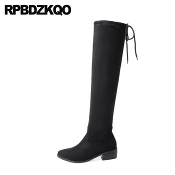 thigh high boots for plus size women chunky fur tall big female stretch long sexy suede shoes black over the knee 10 slim cheap
thigh high boots for plus size women chunky fur tall big female stretch long sexy suede shoes black over the knee 10 slim cheap