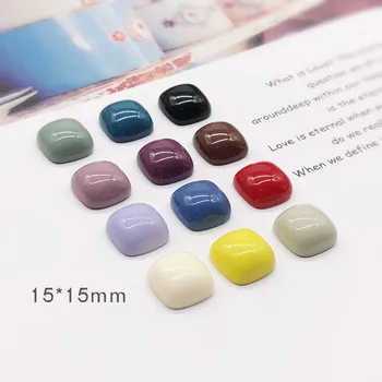 DIY resin earring material Vintage Morandi color round corner square block handmade earrings earrings accessories
DIY resin earring material Vintage Morandi color round corner square block handmade earrings earrings accessories