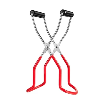 Canning Jar Lifter Tongs Stainless Steel Jar Lifter with Grip Handle for Safe and Secure Grip 9 x 6 Inch 
Canning Jar Lifter Tongs Stainless Steel Jar Lifter with Grip Handle for Safe and Secure Grip 9 x 6 Inch