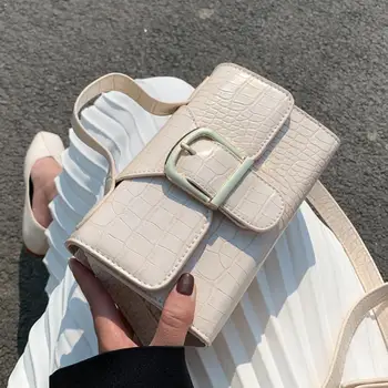 Crocodile pattern Square Tote bag 2020 Fashion New High-quality PU Leather Women's Designer Handbag Small Shoulder Messenger Bag
Crocodile pattern Square Tote bag 2020 Fashion New High-quality PU Leather Women's Designer Handbag Small Shoulder Messenger Bag